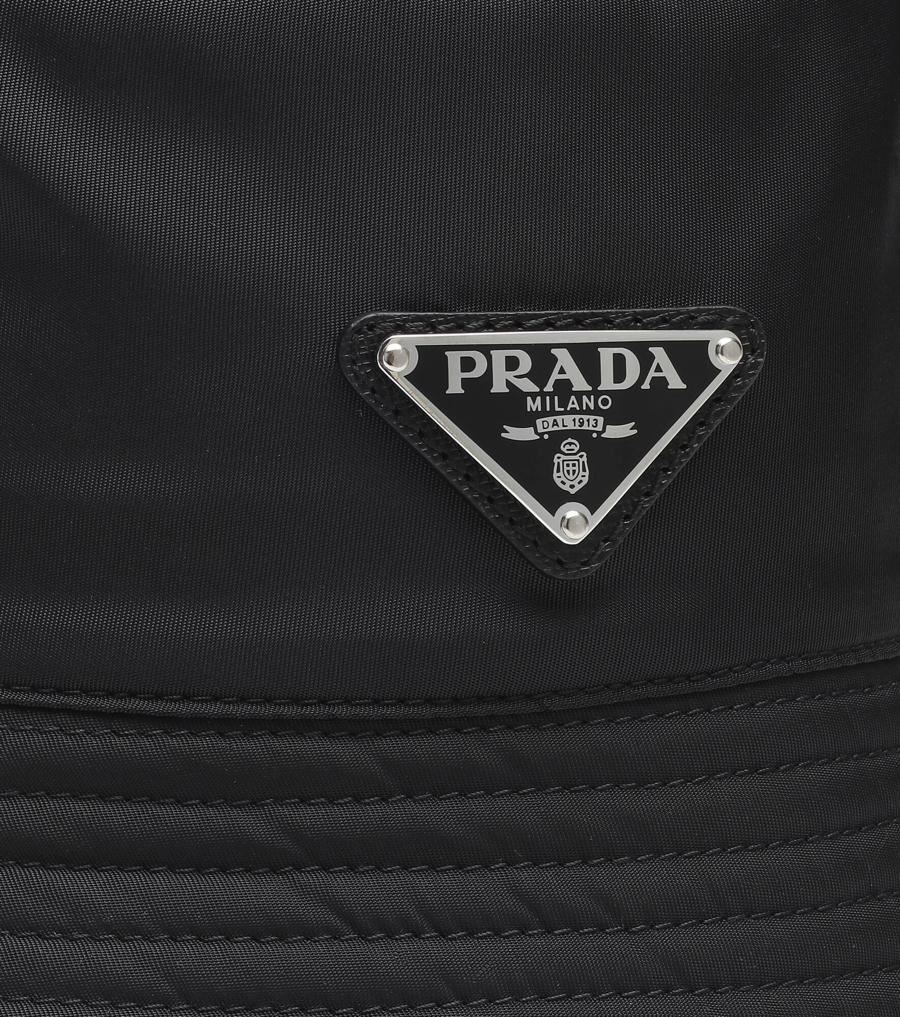 Logo Re-Nylon bucket hat - 3