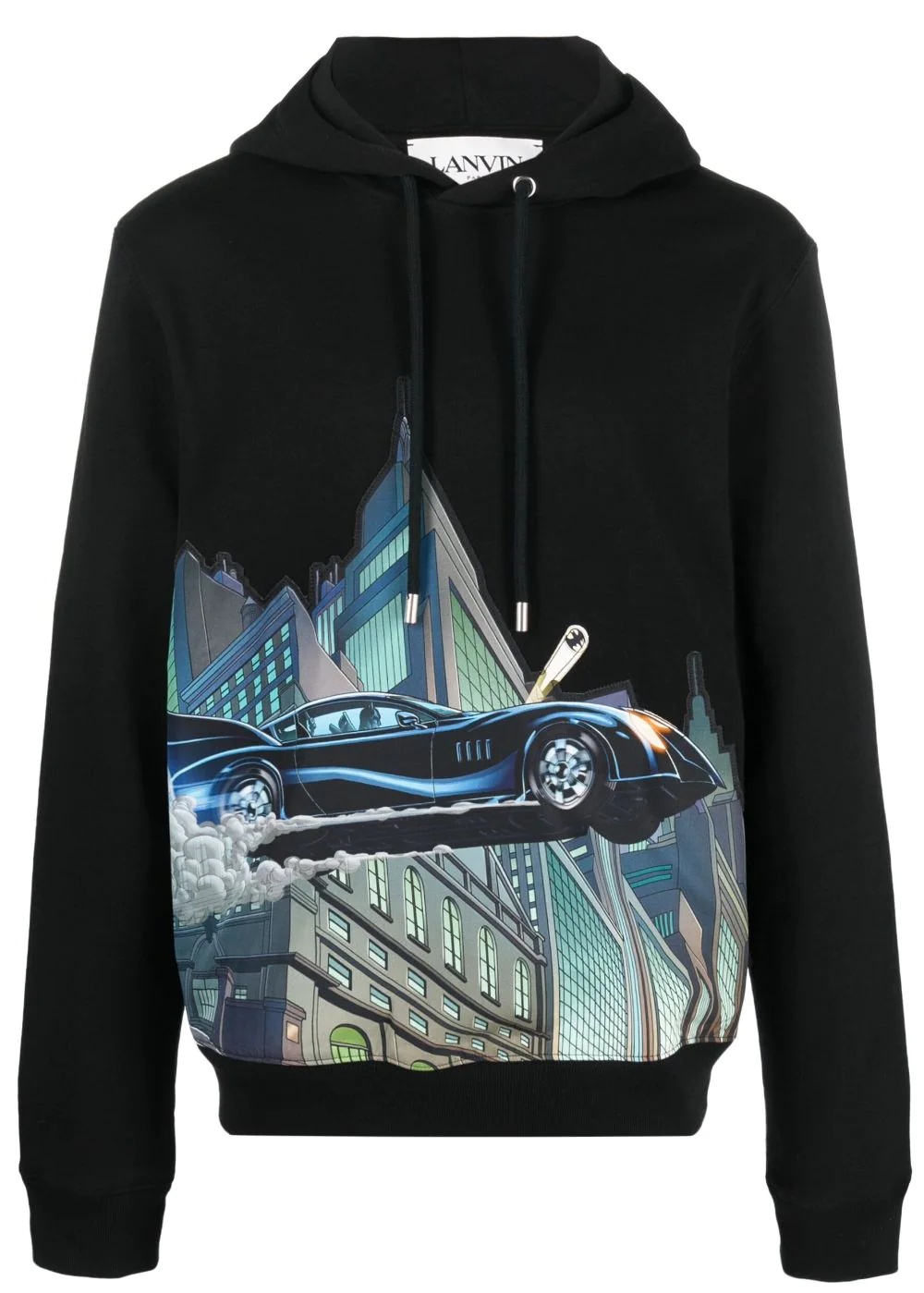 graphic-print hoodie - 1