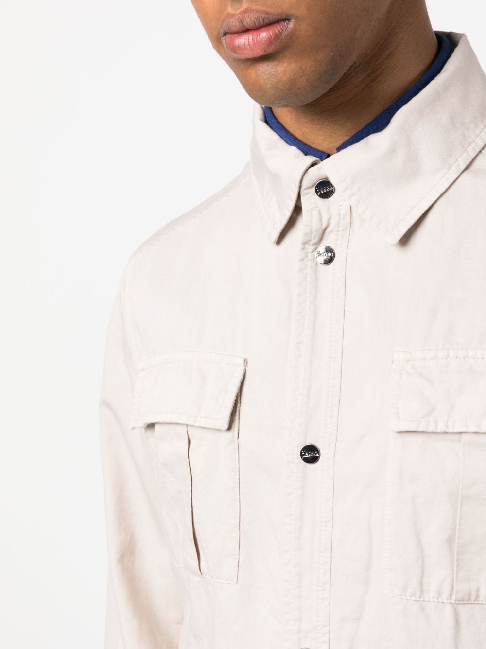 chest-pockets shirt - 5