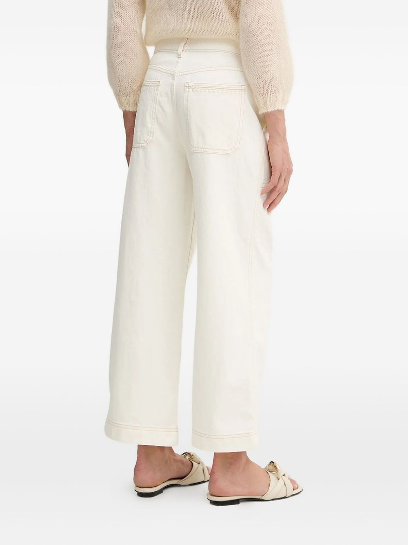 BOSS contrast-stitch jeans outlook