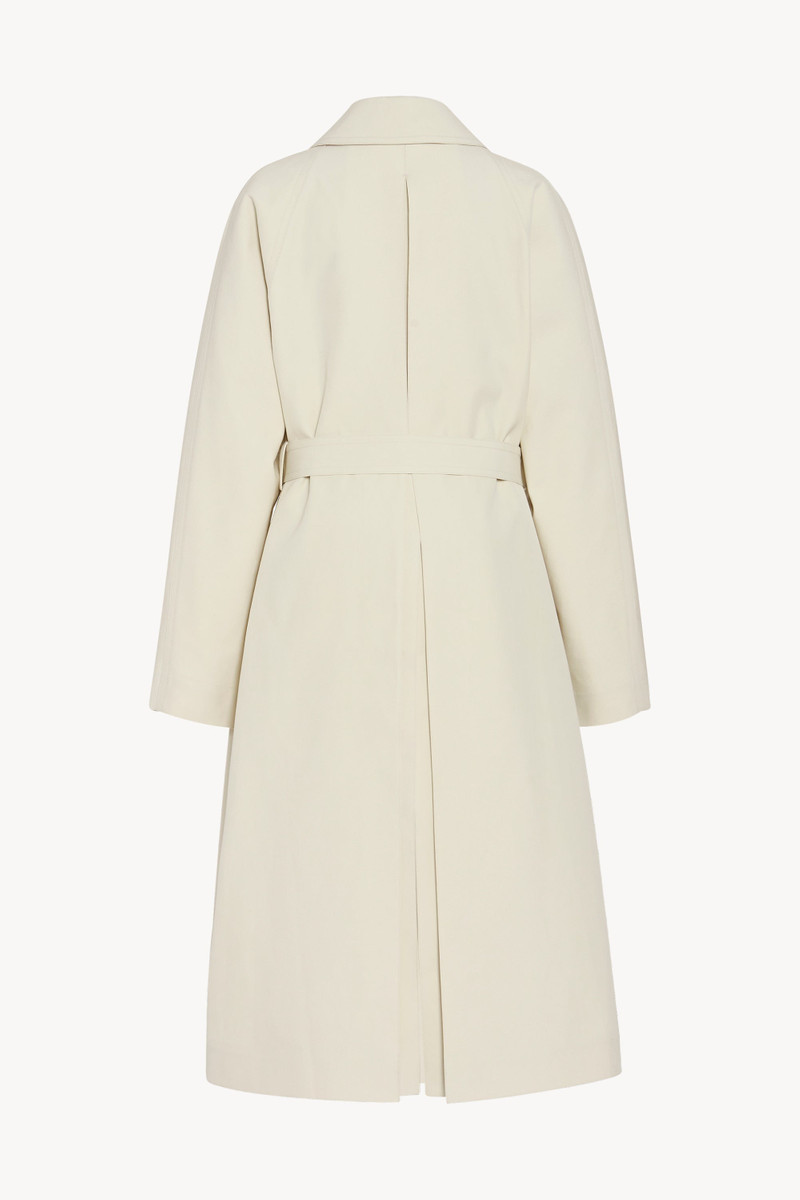 The Row Maia Coat in Virgin Wool and Cotton outlook