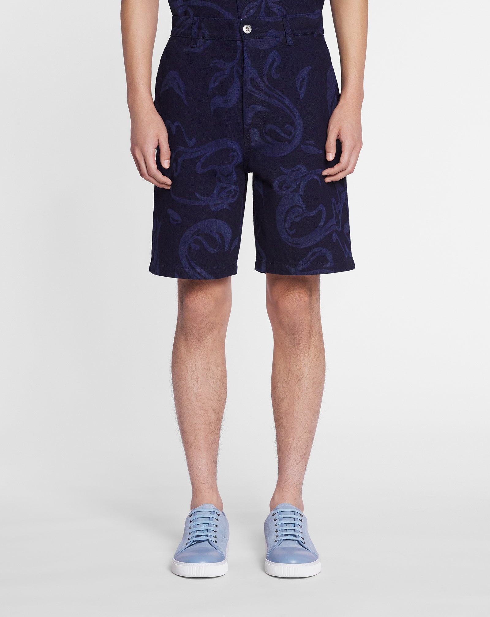FLORAL PRINT SHORTS - 3