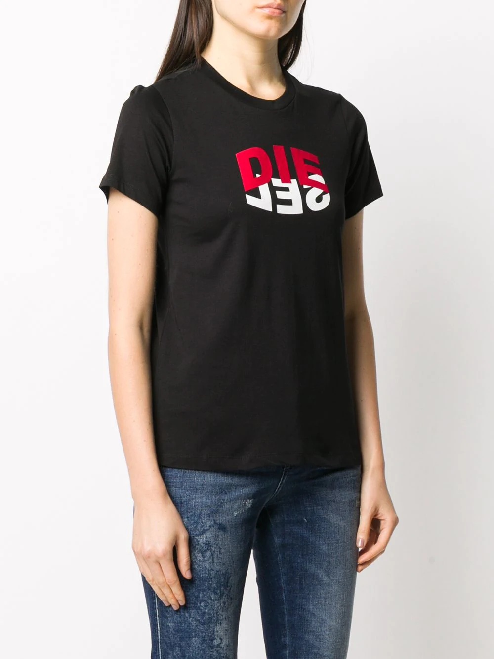 logo print T-shirt - 3