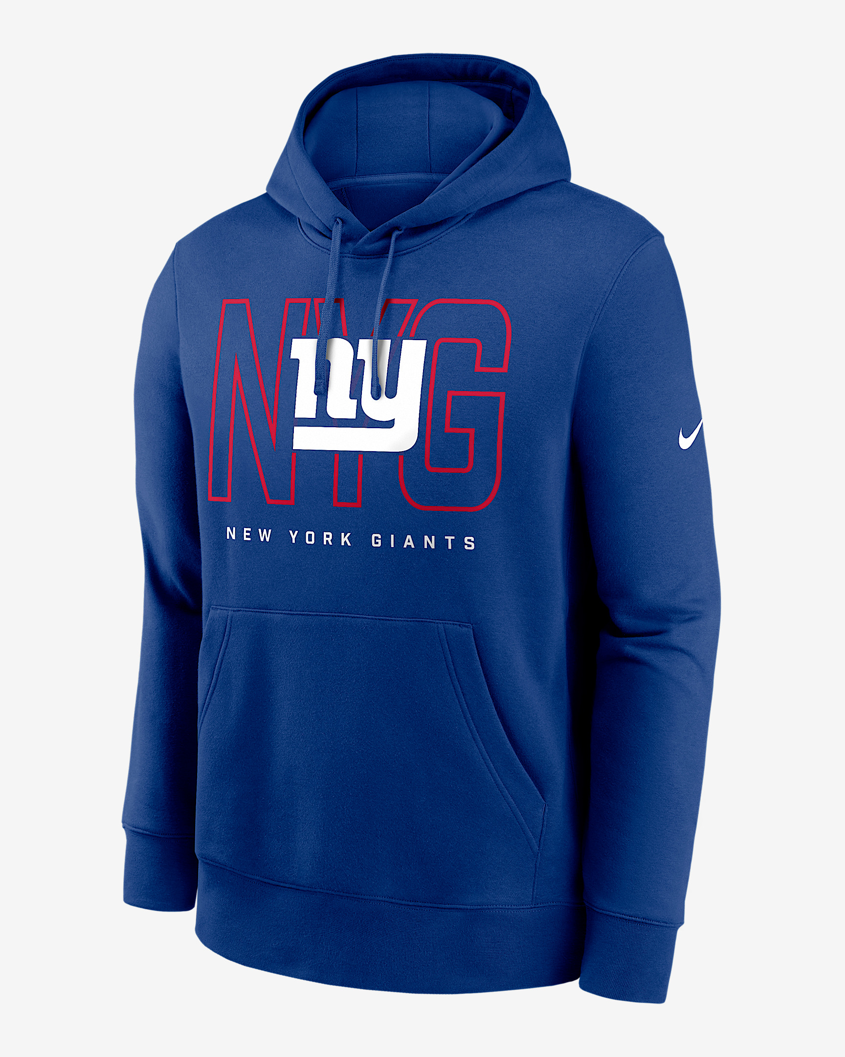 New York Giants Busted Play Club Men's Nike NFL Pullover Hoodie - 1