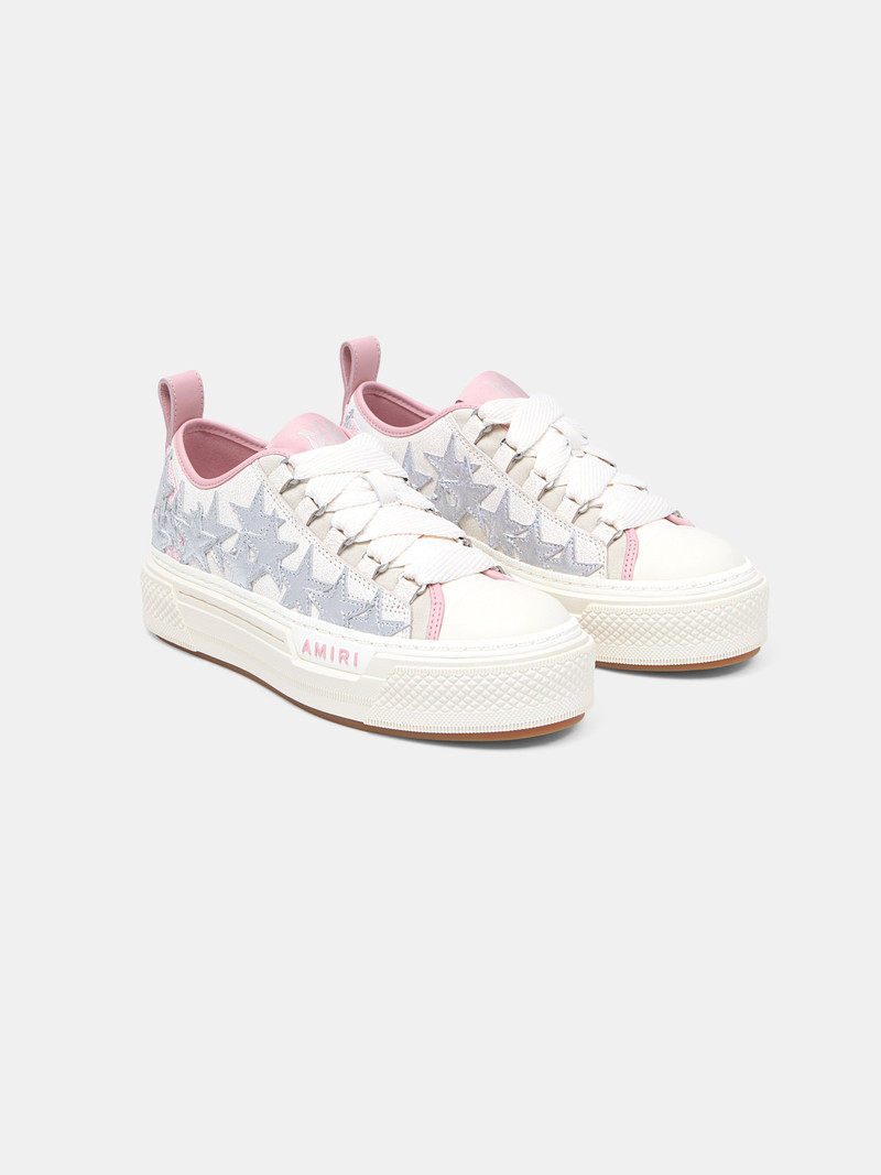 AMIRI WOMEN'S METALLIC STARS COURT LOW outlook