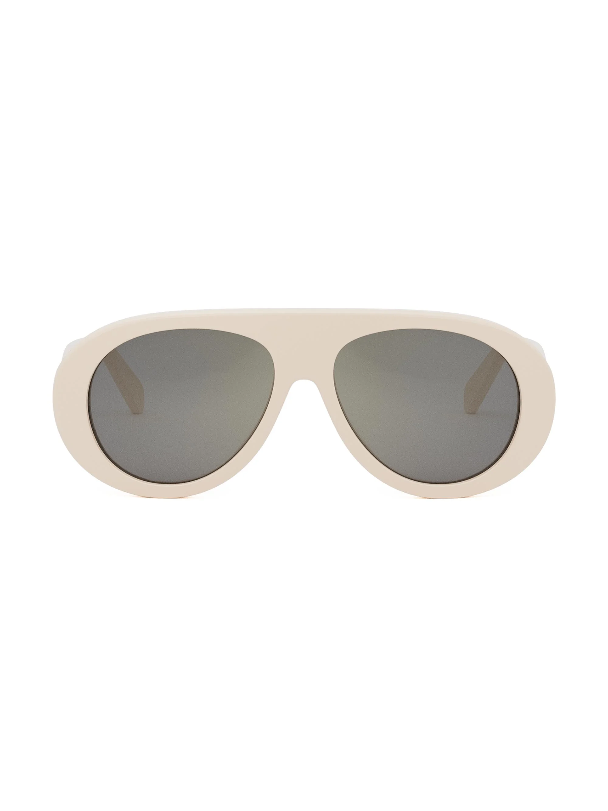 Men's Après Ski 55MM Pilot Sunglasses - Ivory - 1