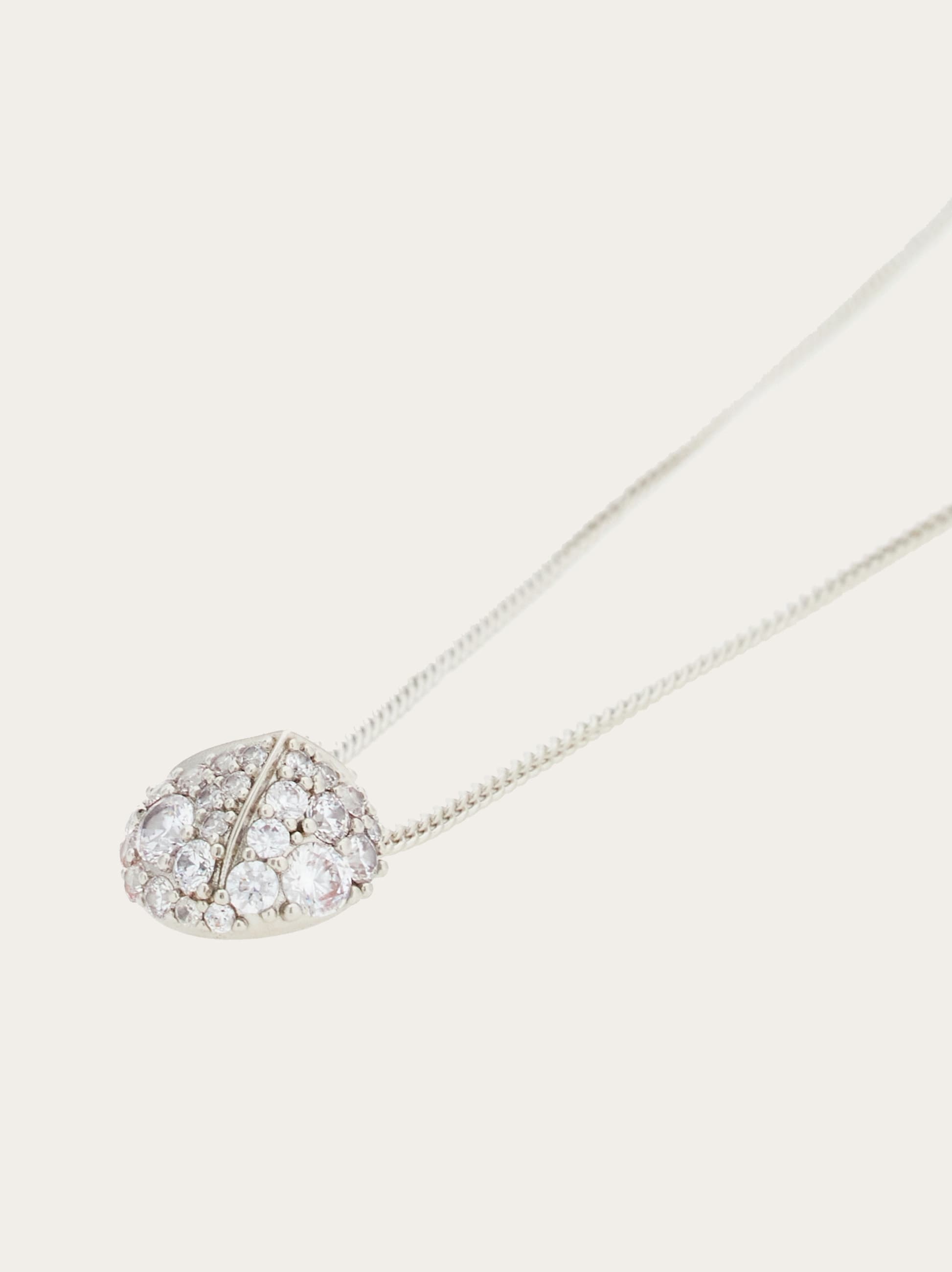 Pendant necklace with crystals - 2
