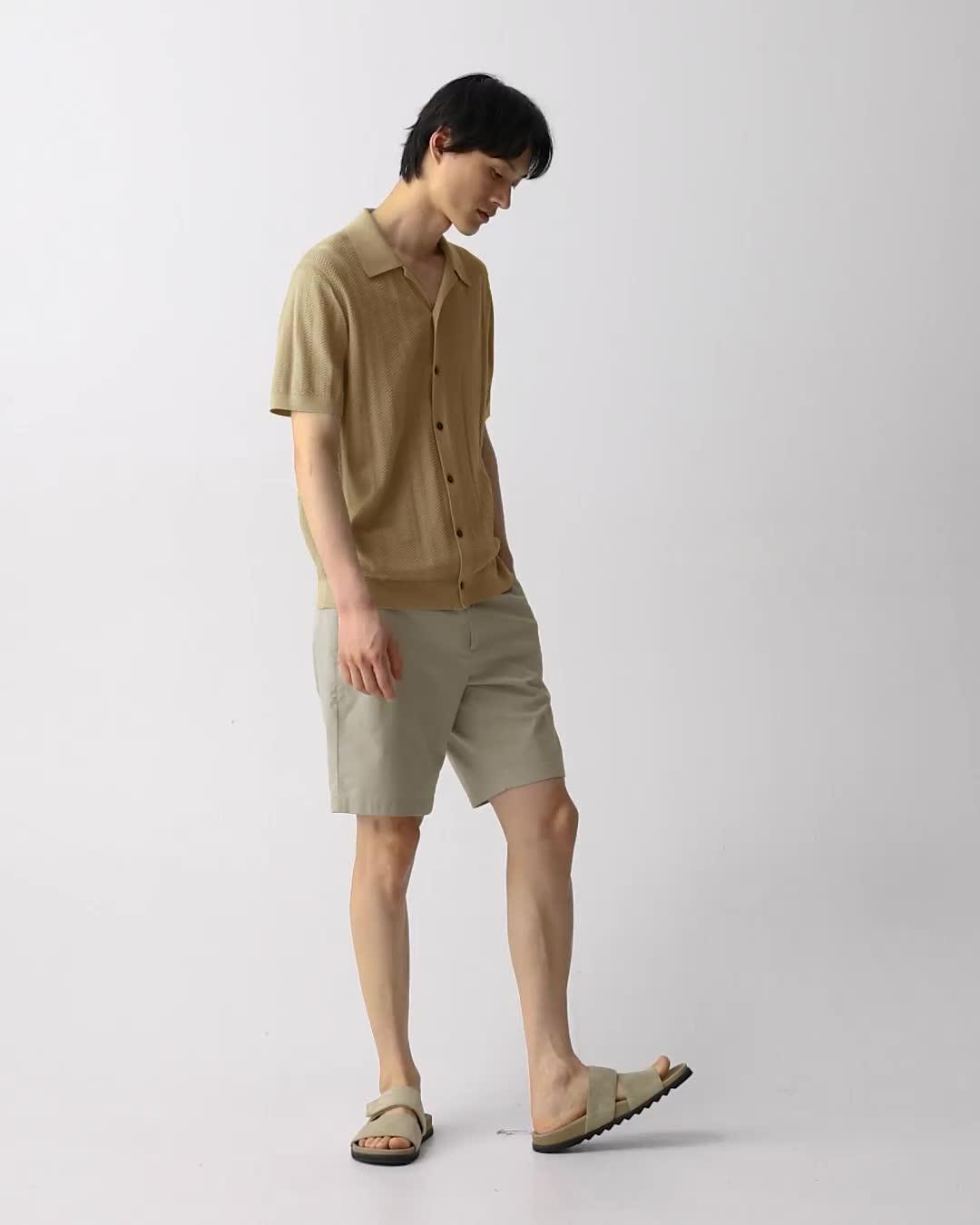 Camp Collar Shirt in Cotton Light Twist - 7