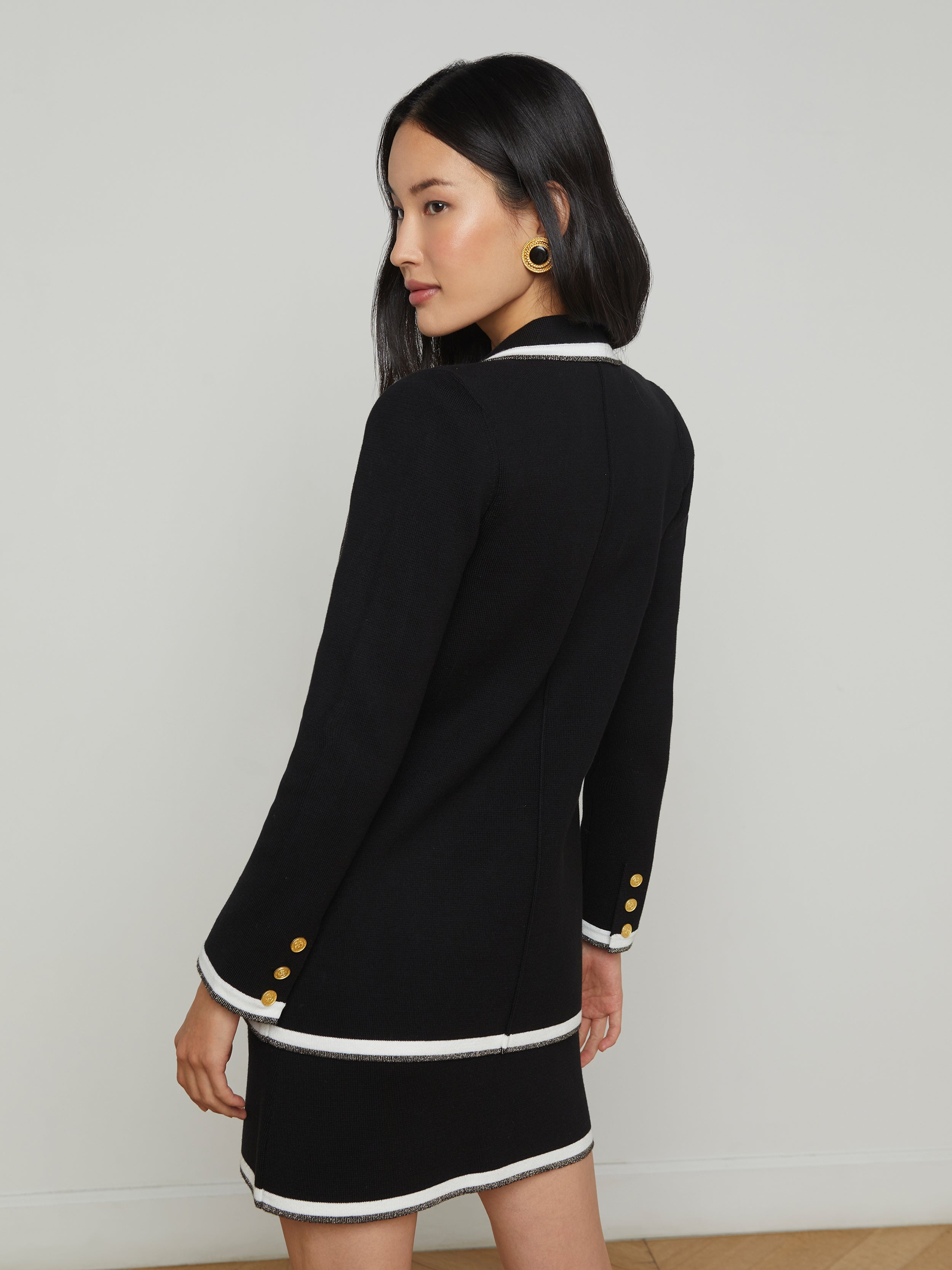 Kenji Oversized Knit Blazer - 4