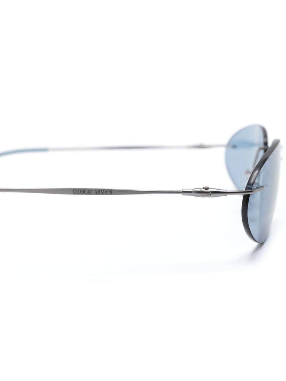 oval-frame sunglasses - 3