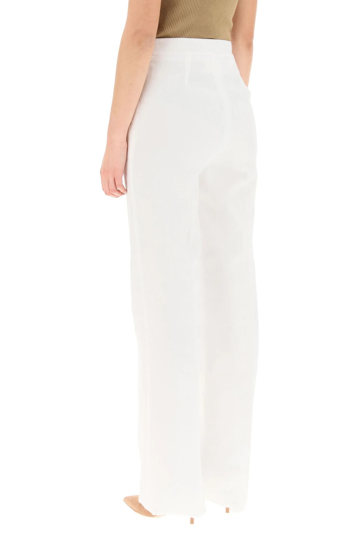 LINEN TROUSERS - 4