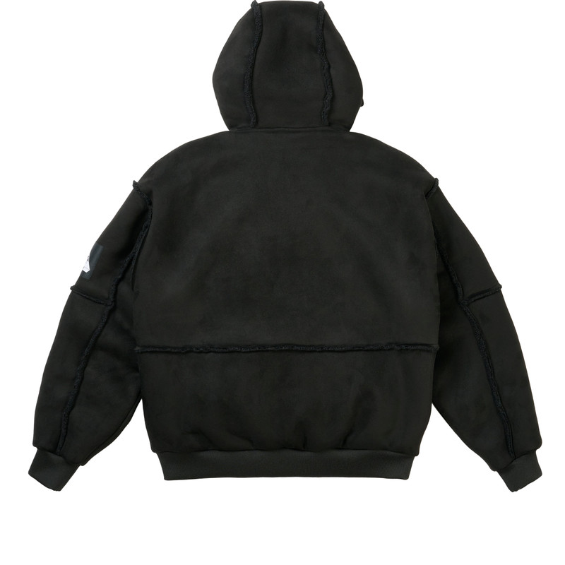 PATCH ME UP SHEARLING JACKET BLACK 3