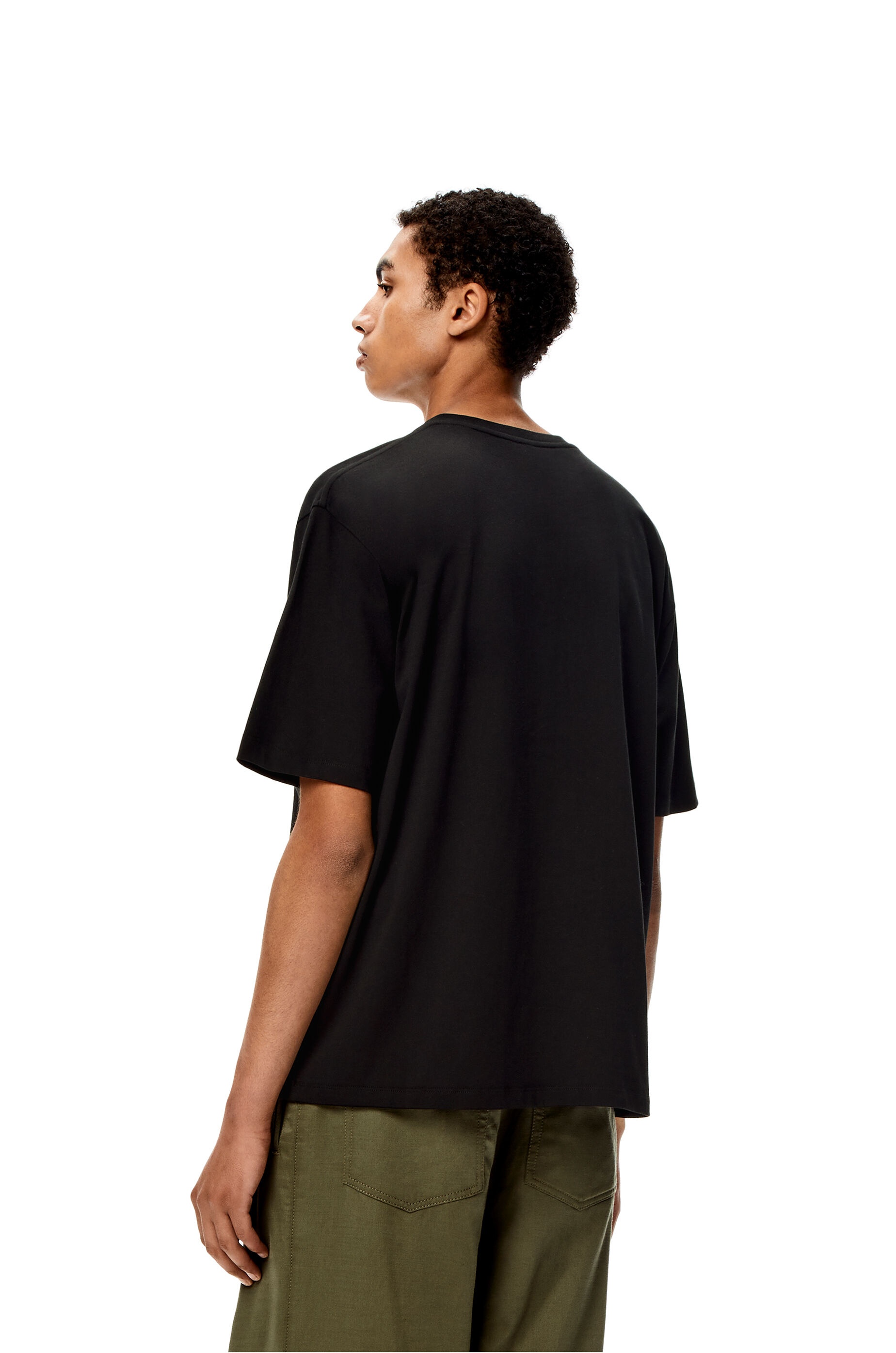 LOEWE neon T-shirt in cotton - 4