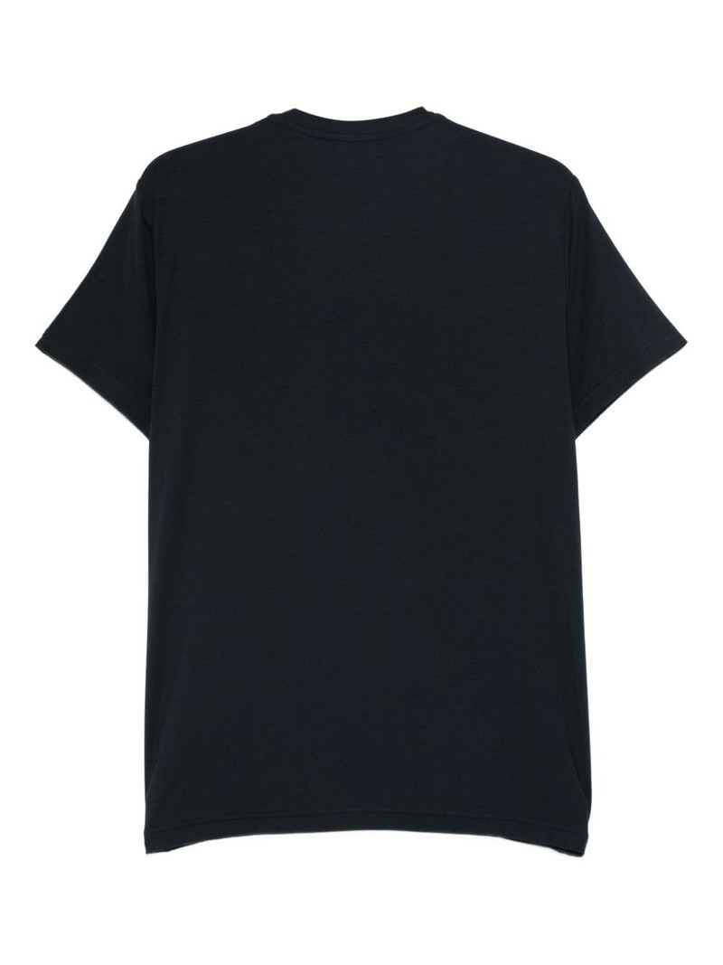 GIORGIO ARMANI logo-embroidered T-shirt outlook