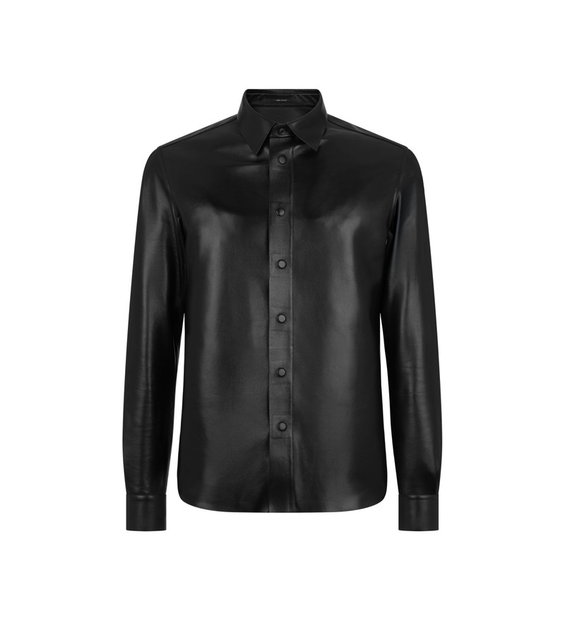 SOFT NAPPA PLONGE SHIRT - 1