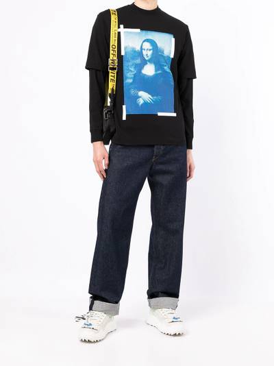 Off-White Monalisa print long-sleeve T-shirt outlook