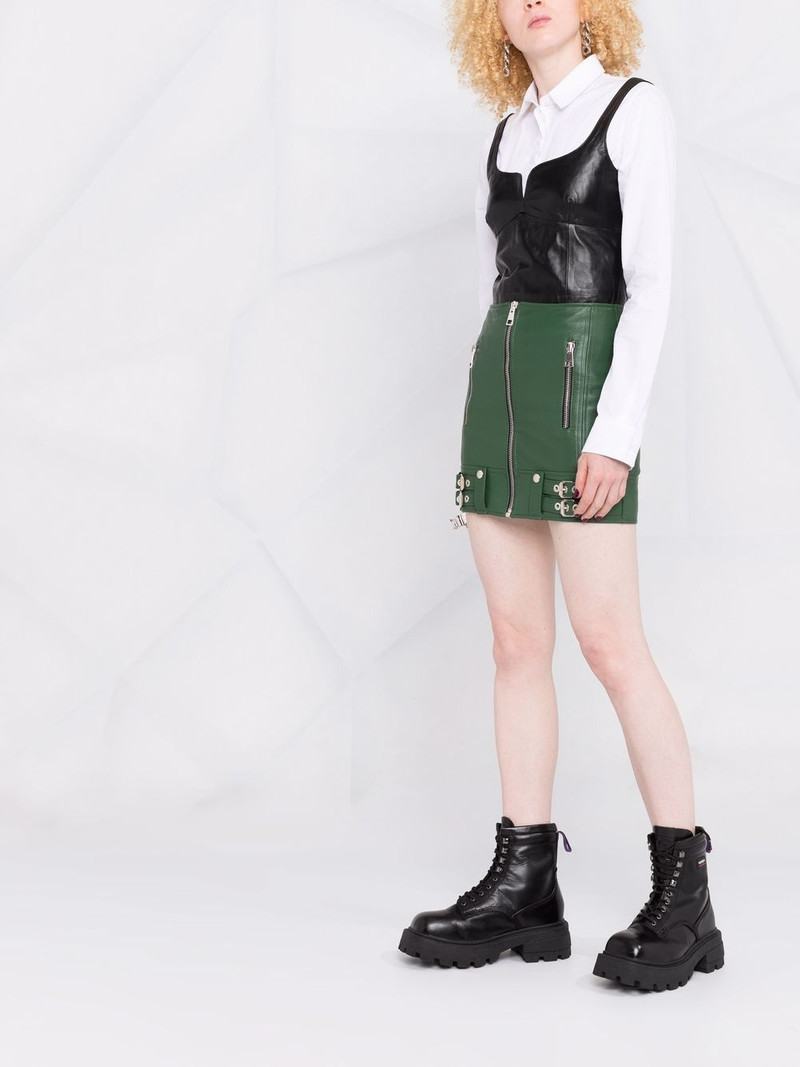 cropped leather vest 4