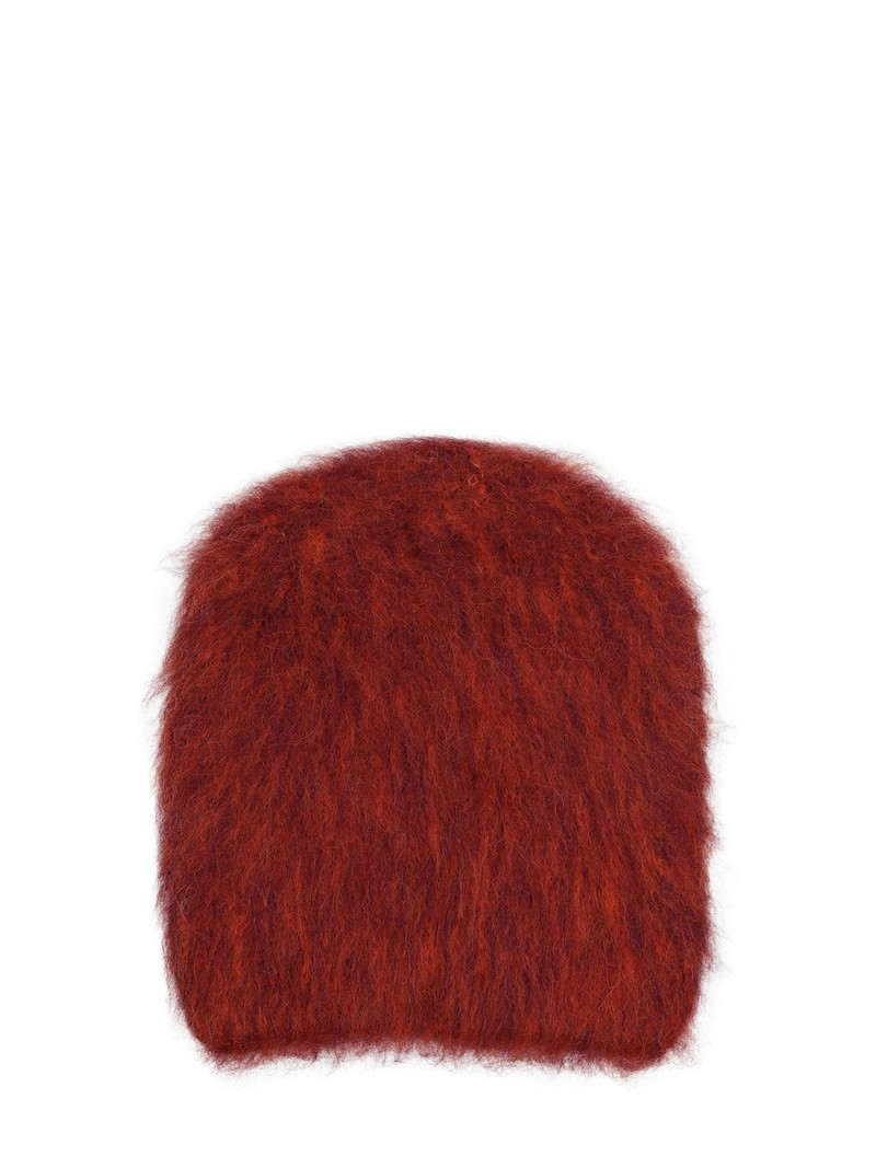 Marled alpaca blend basic beanie 1