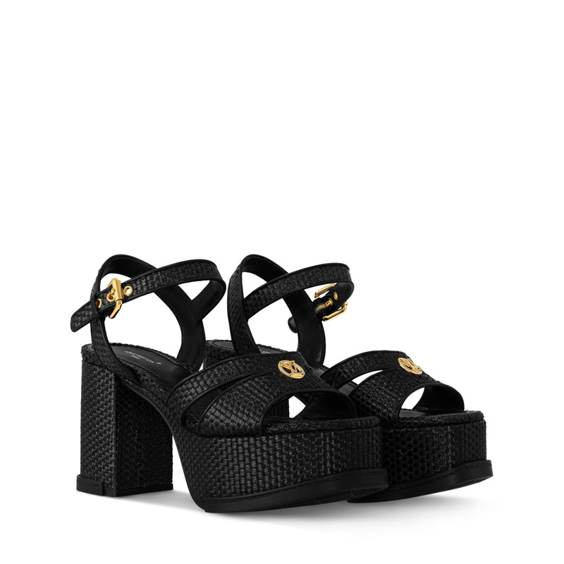 Maya Heeled Platform Sandal 1