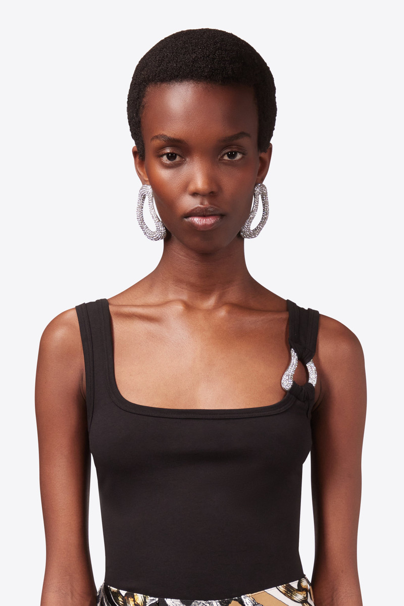 CRYSTAL LINK EARRINGS 3