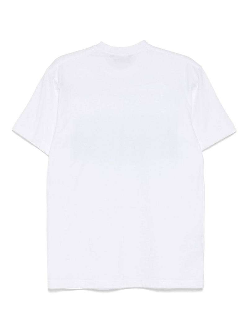 pushBUTTON logo-print T-shirt outlook