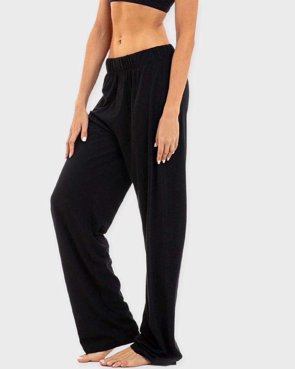 Trousers Lounge Pant Black - 3