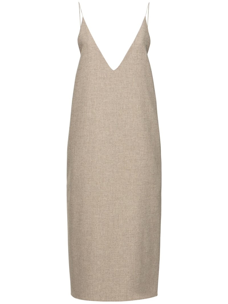 Wool midi dress - 1