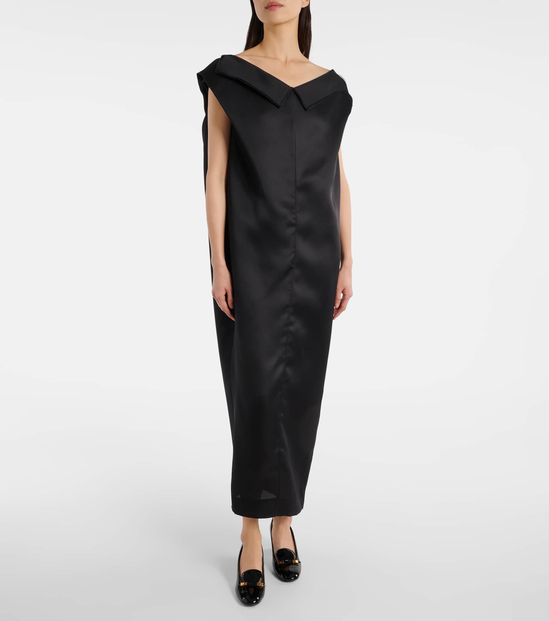 Selwyn silk gazar maxi dress - 2