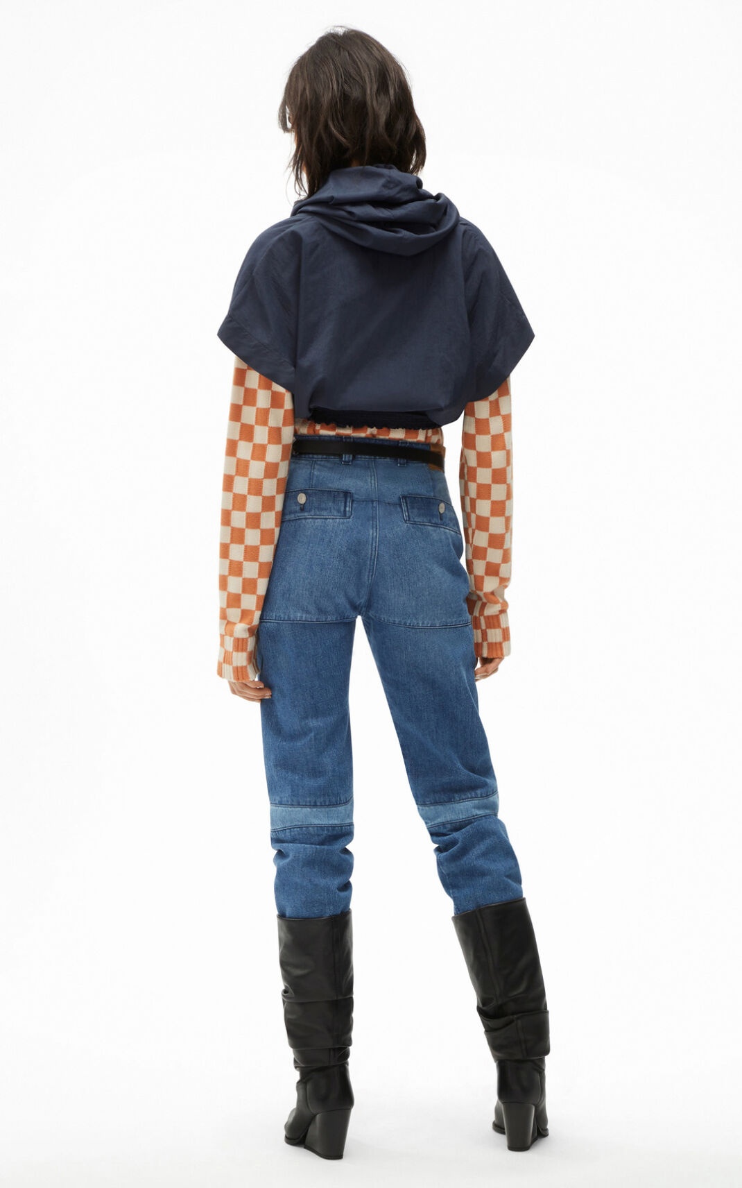 Hooded crop top - 4