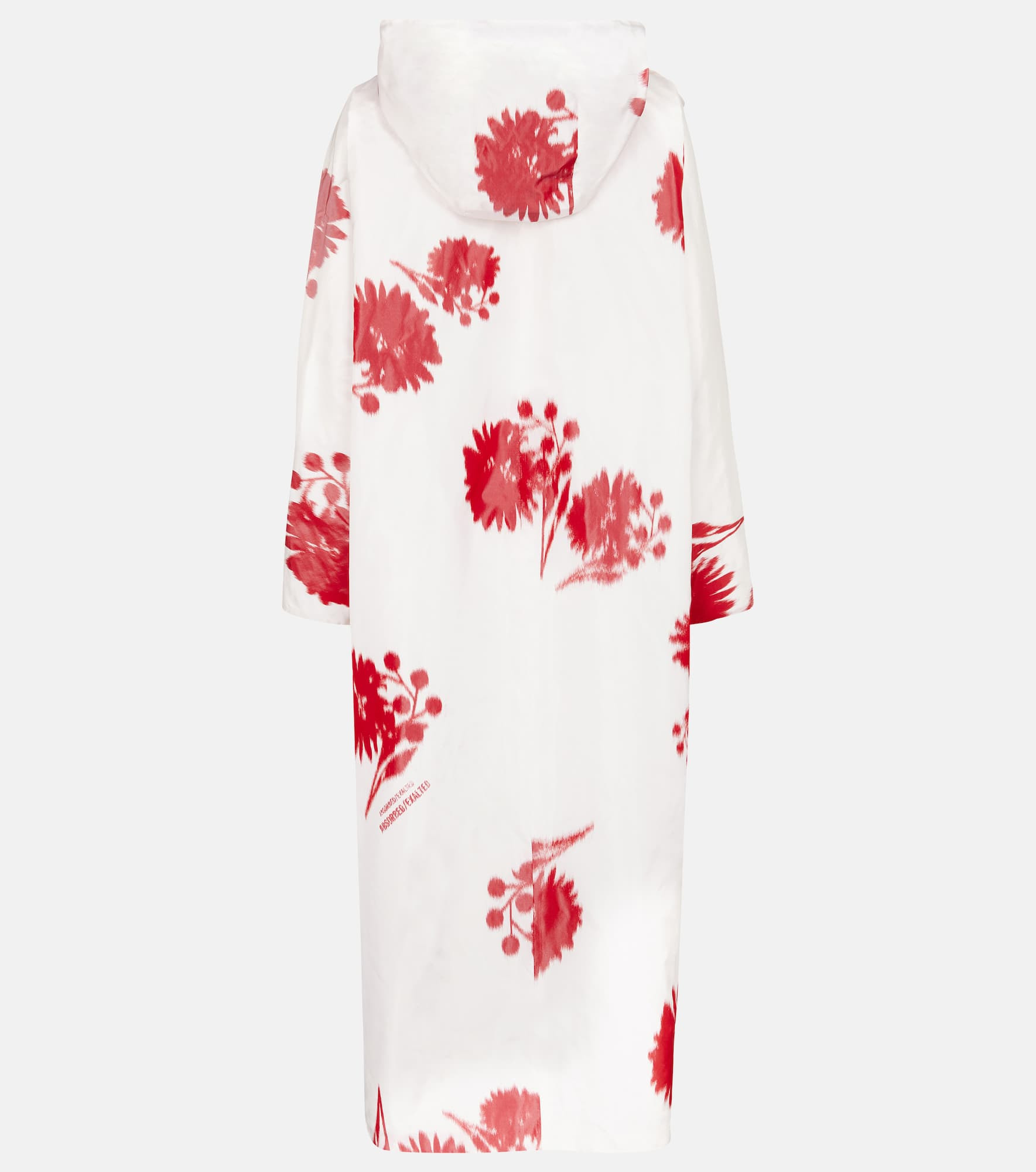 Floral silk taffeta coat - 2