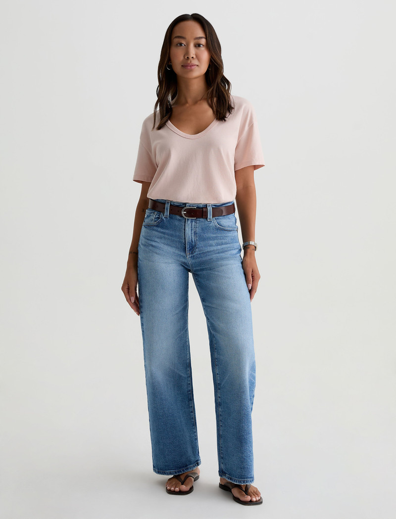 Saige Wide Leg Crop Jean 9