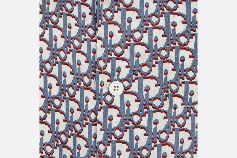 Dior Oblique Pixel Hawaiian Shirt 3