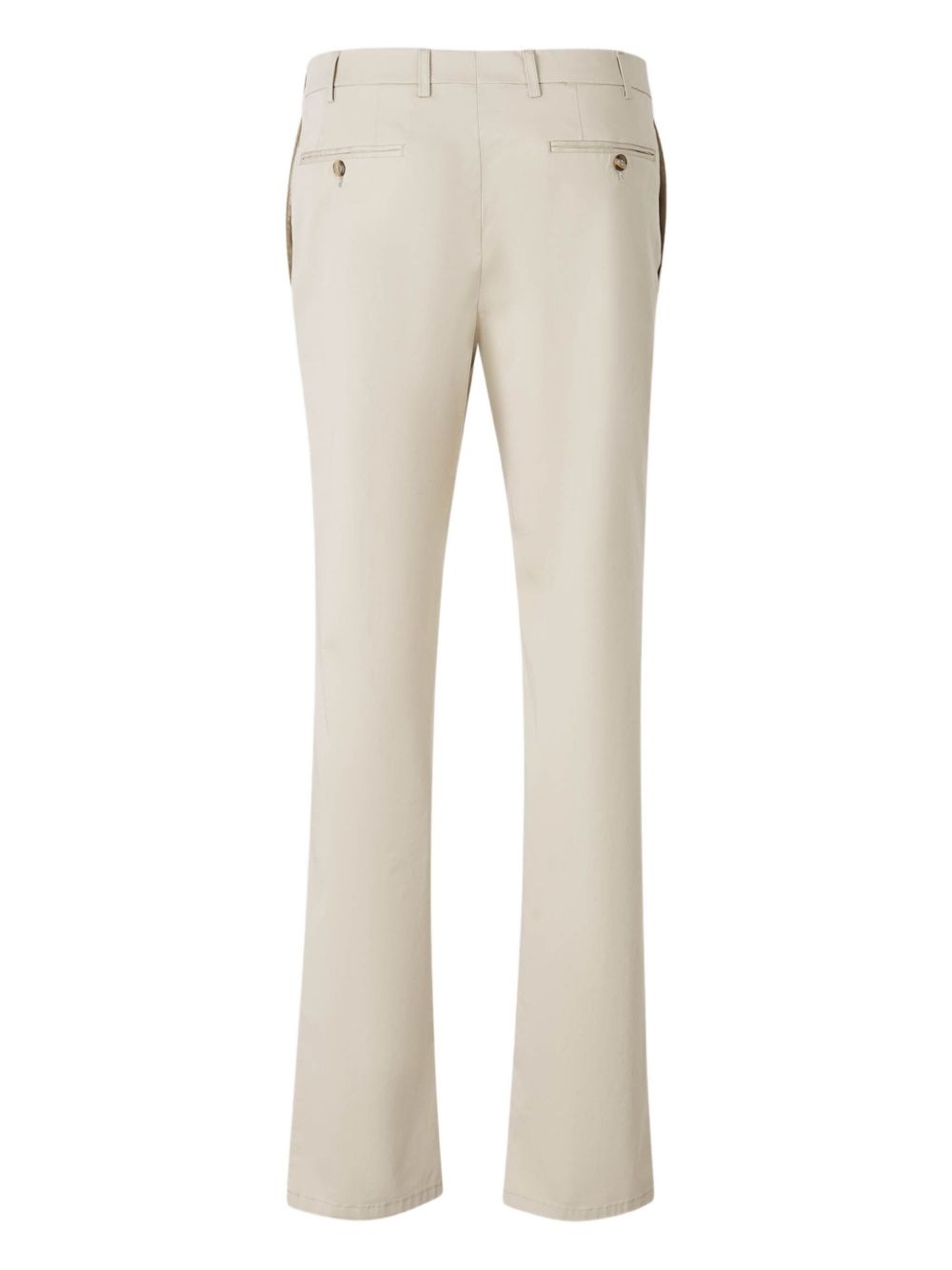 stretch-cotton trousers - 2