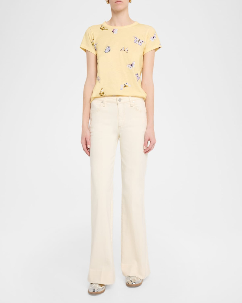 rag & bone All-Over Butterfly Graphic Tee outlook