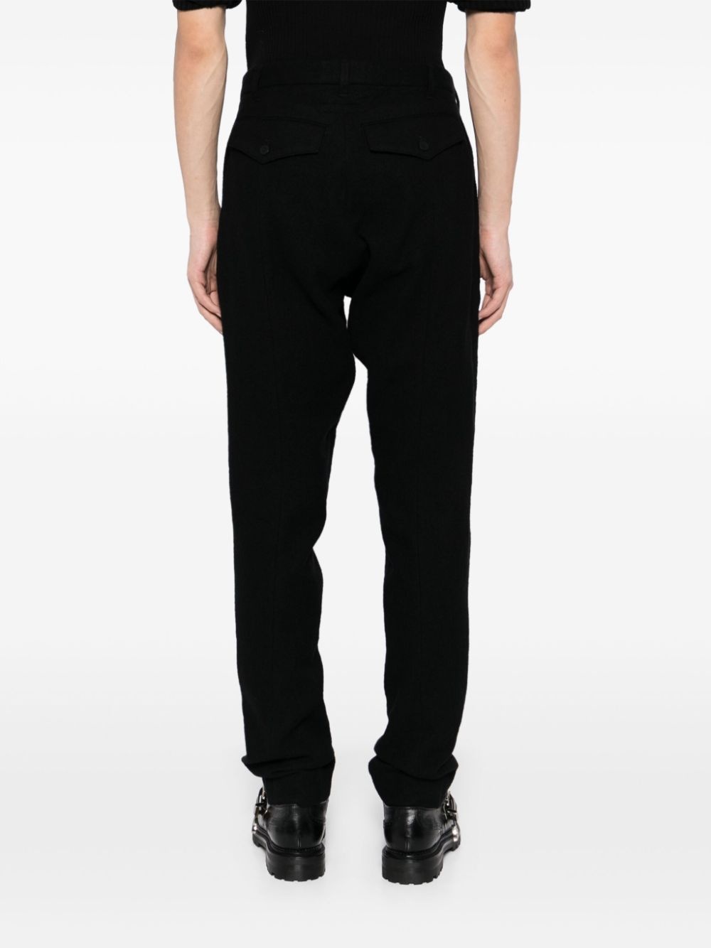 straight-leg trousers - 4