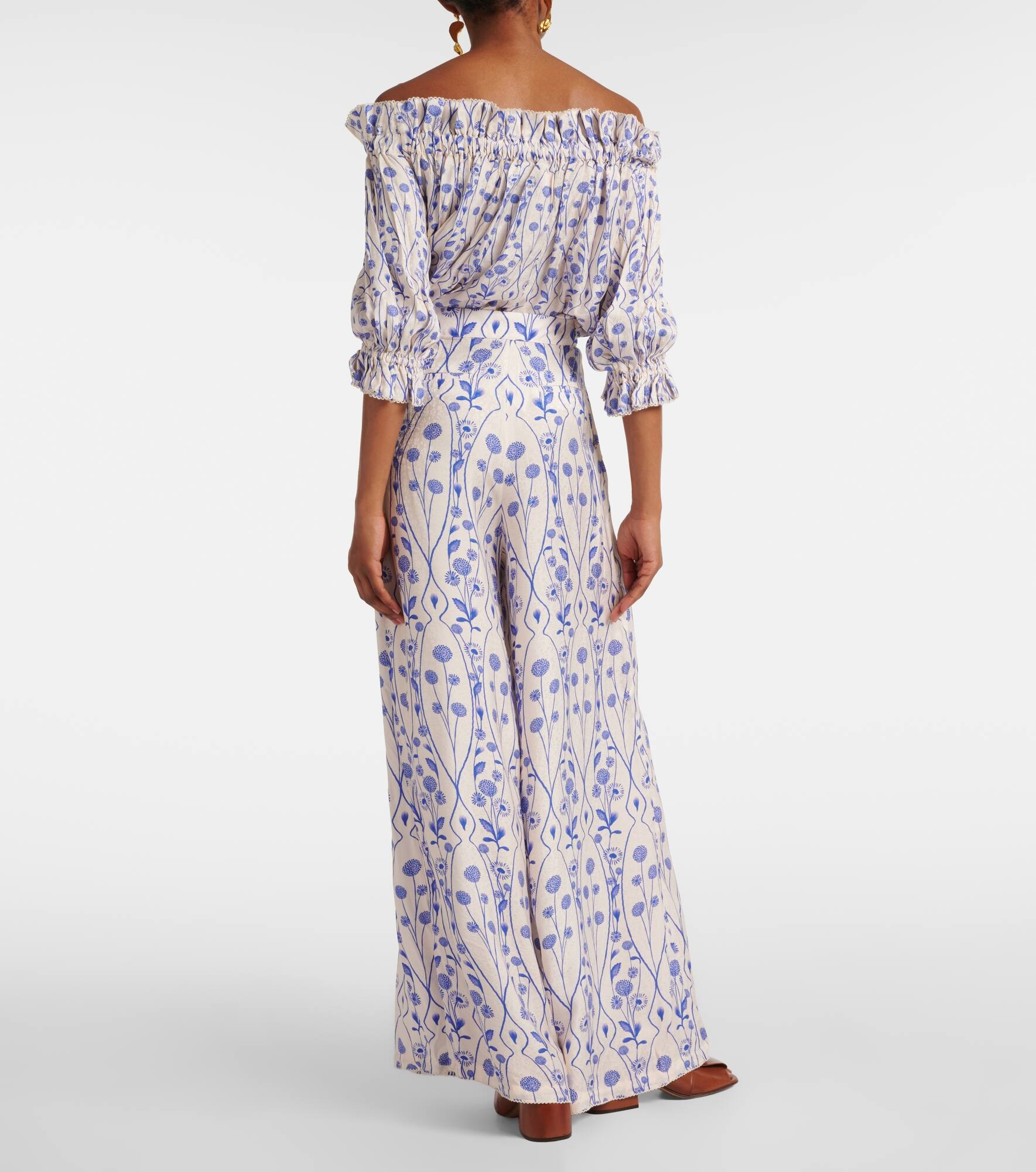 Pinon printed palazzo pants - 3