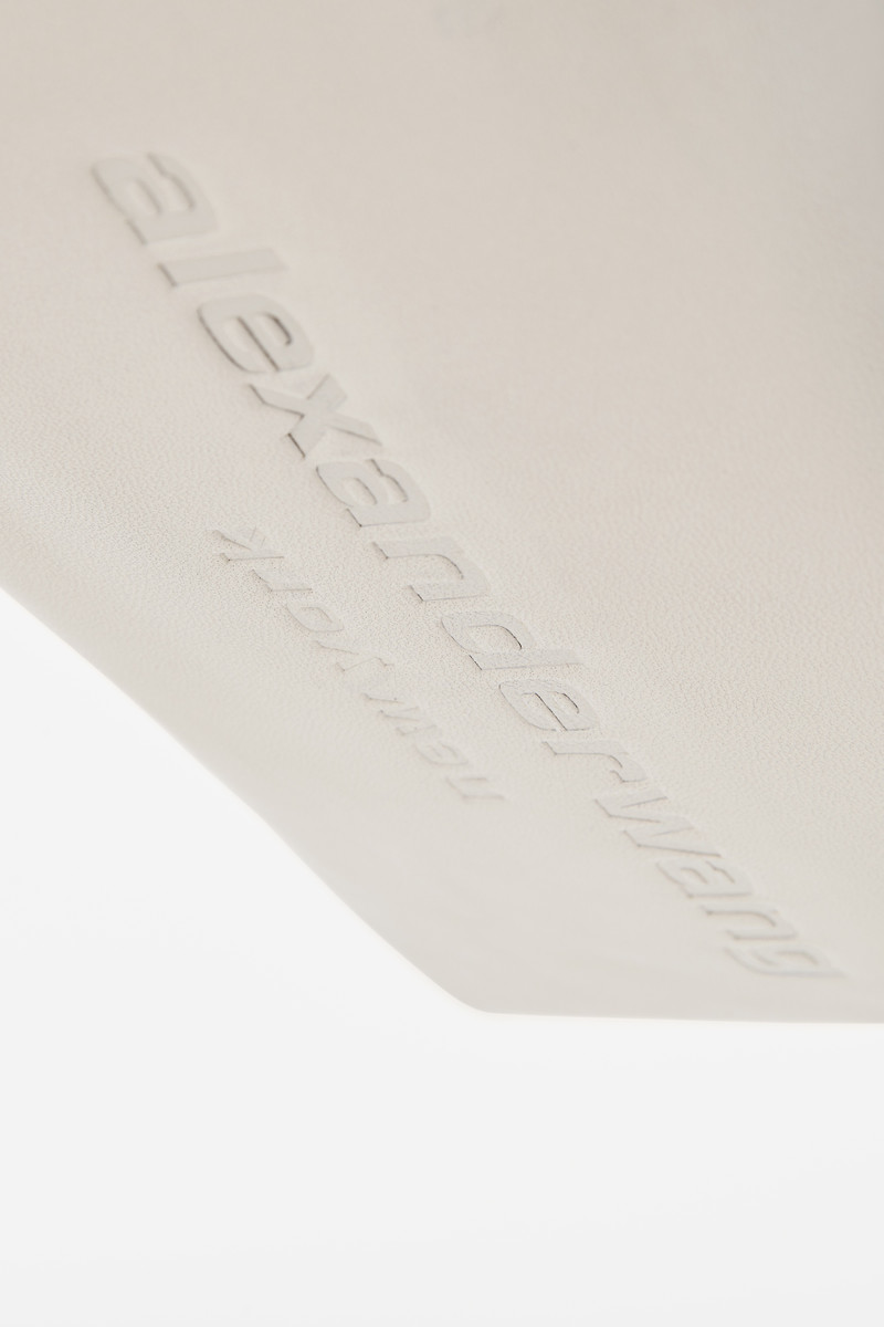 LEATHER SCRUNCHIE BAG 11