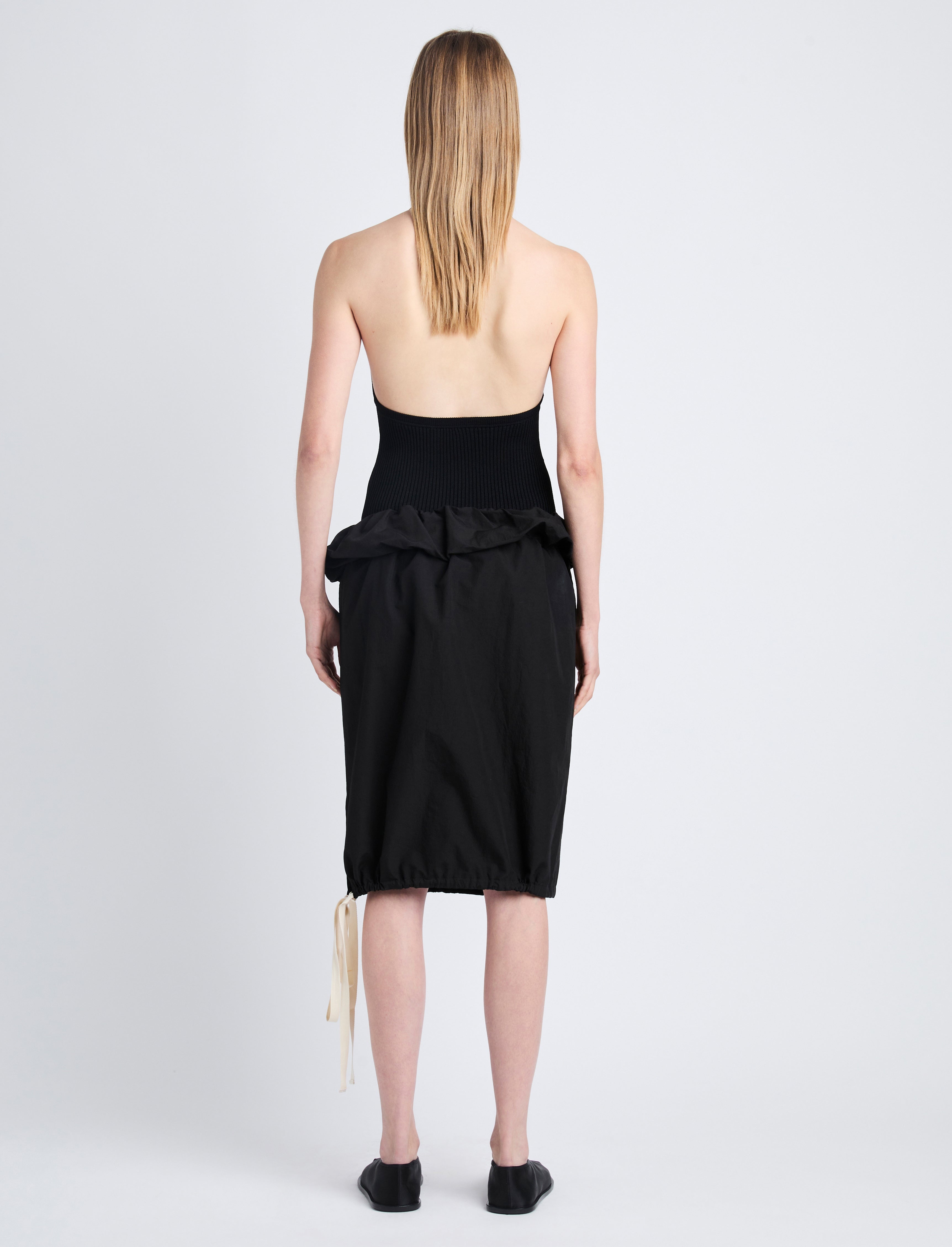 Hayley Skirt in Lightweight Crinkle Poplin - 4