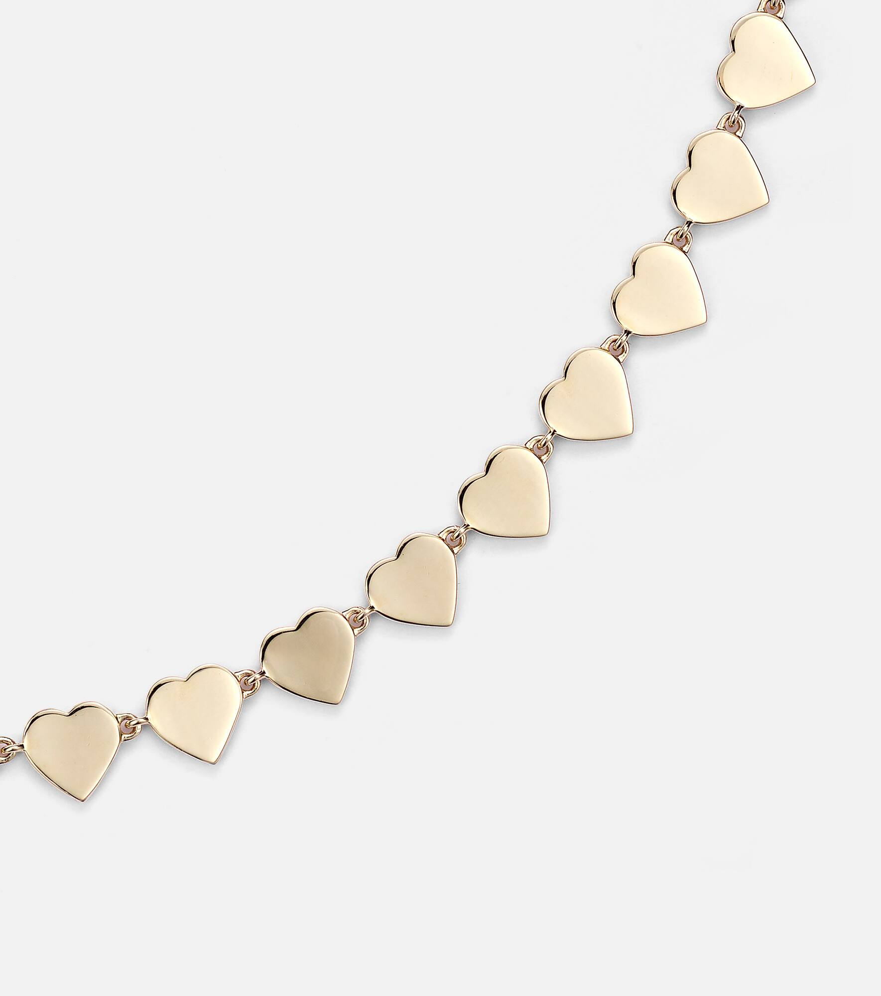 Pure Heart Eternity 14kt gold necklace - 4