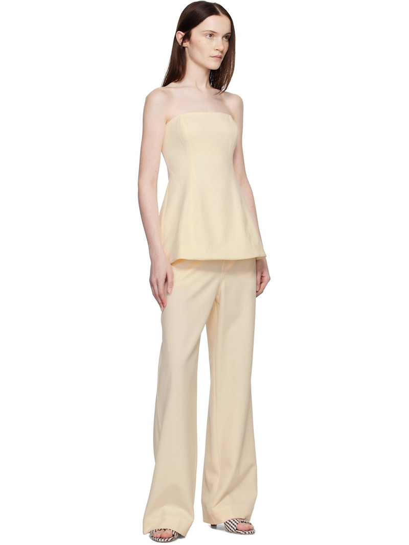 STAUD Brown & White Brigitte Mules outlook