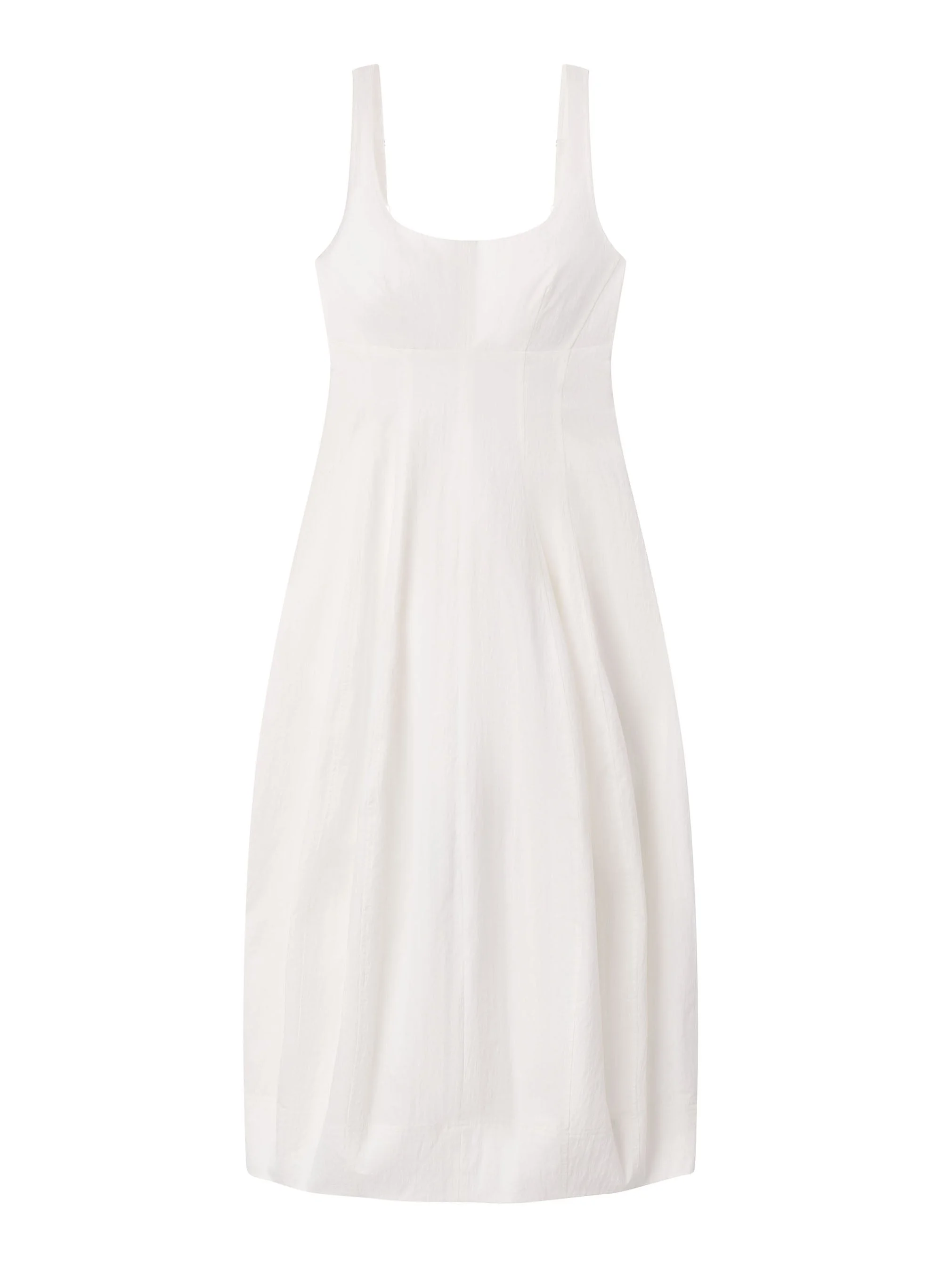 Nina Cotton Nylon Midi Dress - 1