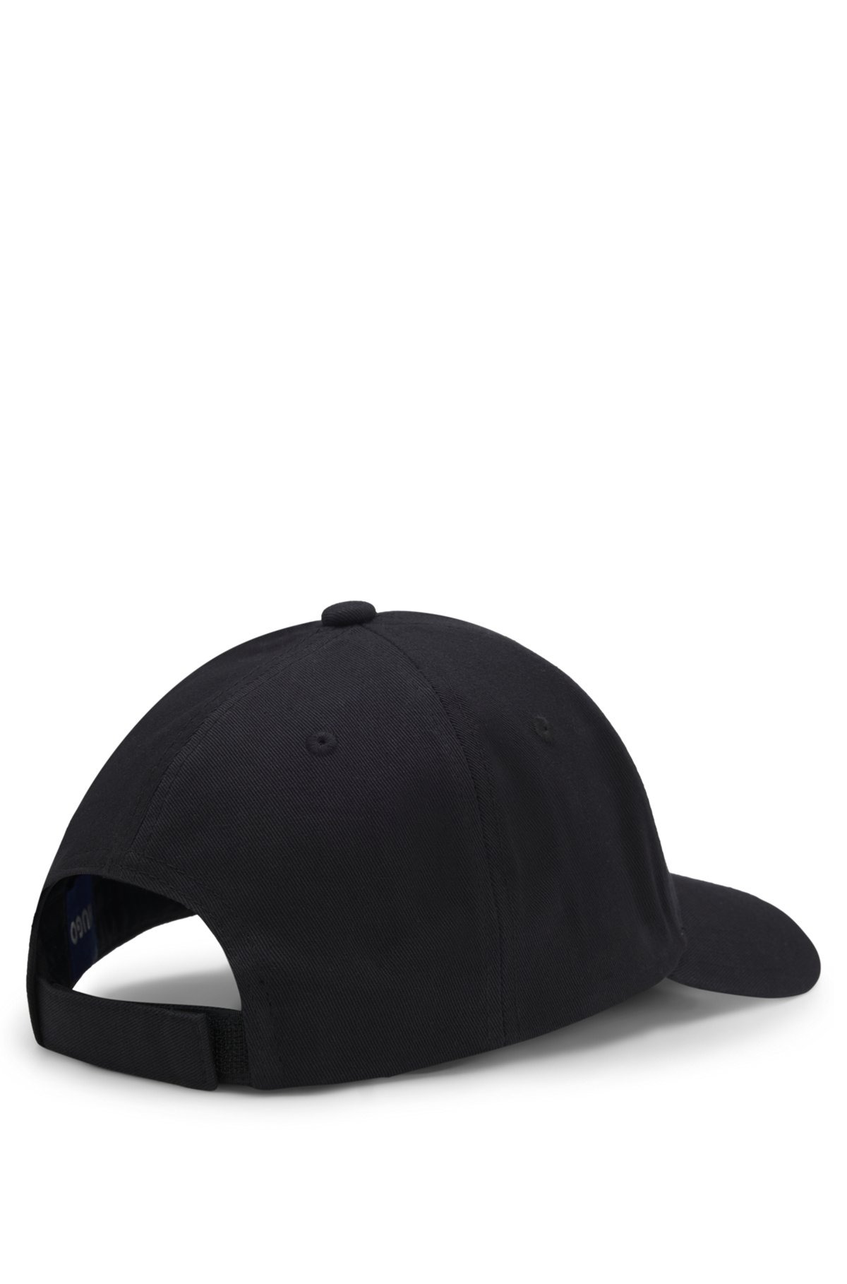 COTTON-TWILL CAP WITH EMBROIDERED LOGO LABEL - 3