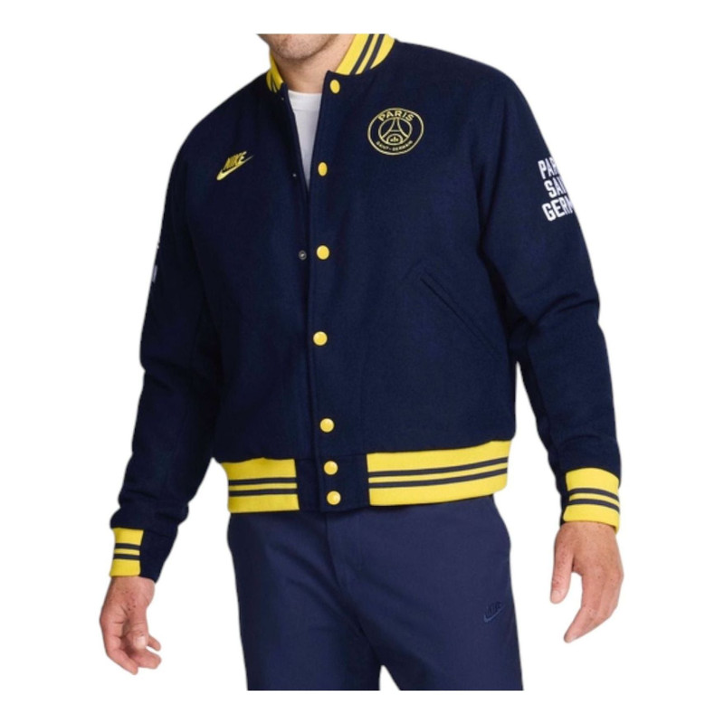 Nike Football Varsity Jacket 'Paris Saint-Germain Authentics' FQ7803-410 1