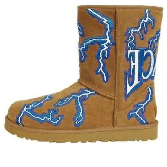 UGG x Palace Classic Short Boot 'Lightning Chestnut' 1153570-CHE - 1
