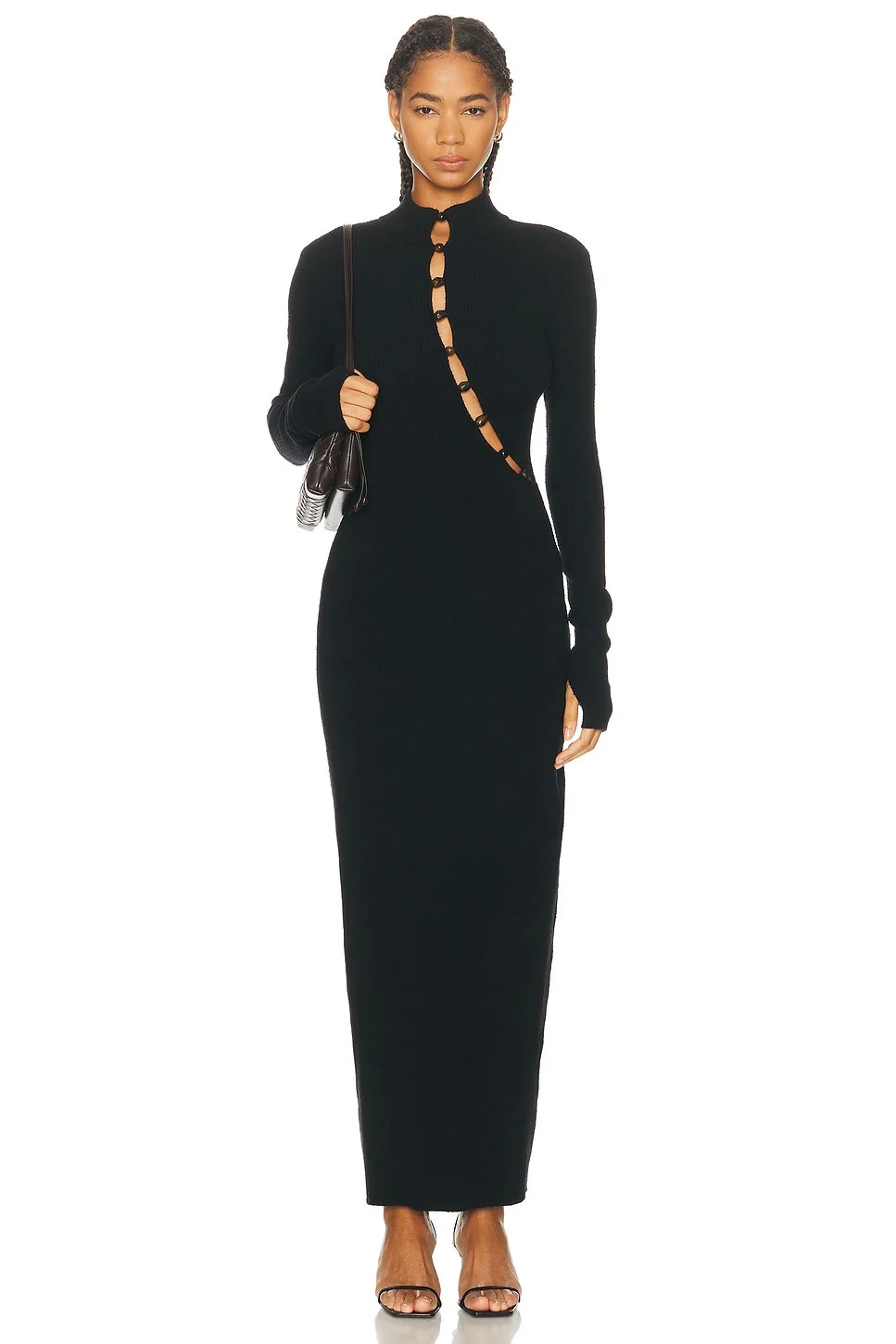 Chiara Beaded Long Sleeve Dress - 1