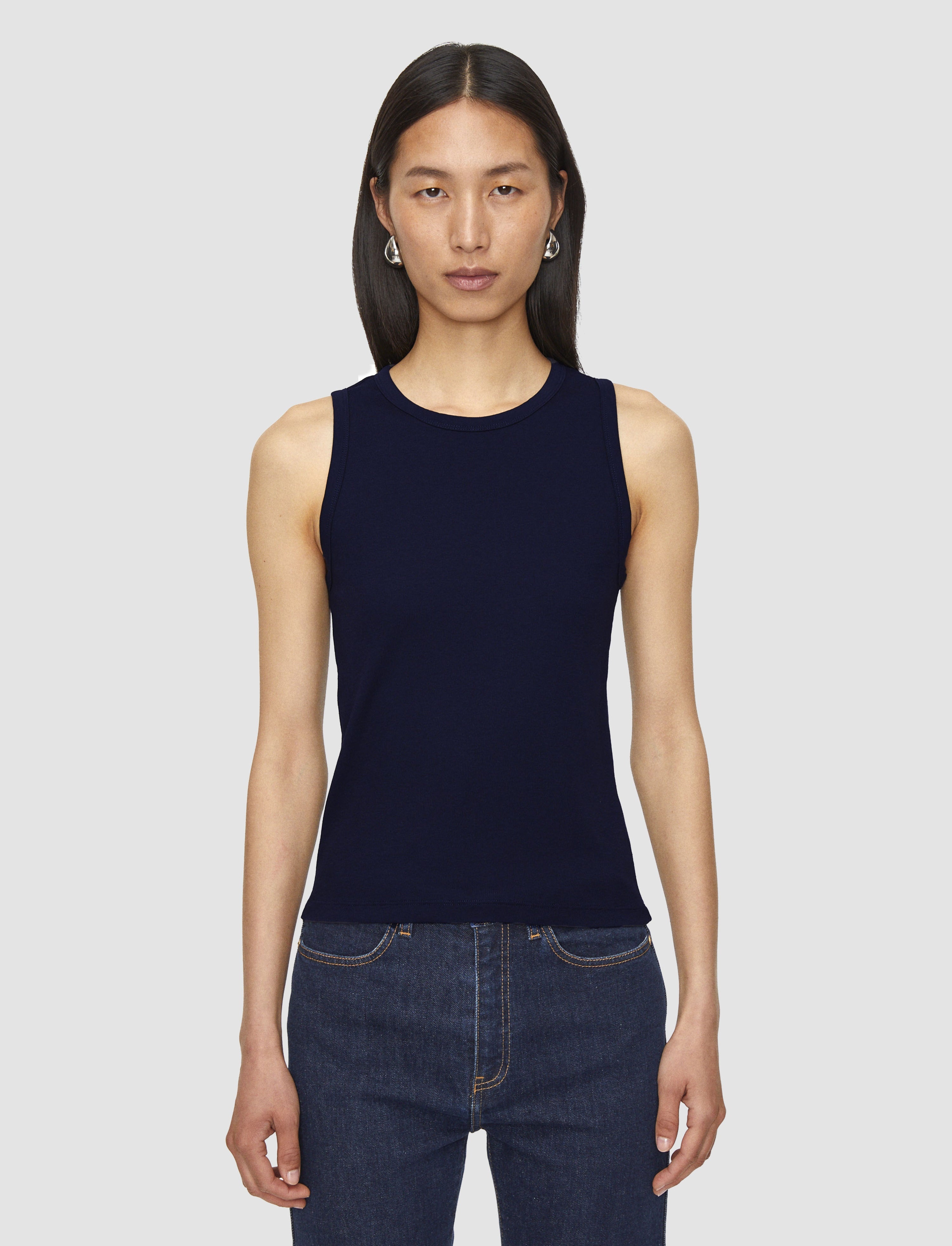 Jersey Rib Tank Top - 3