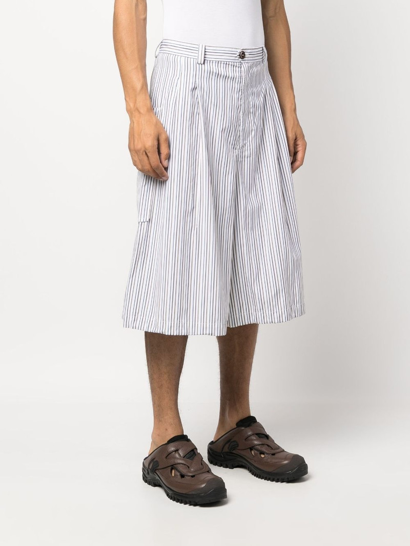 striped jacquard bermuda shorts 3