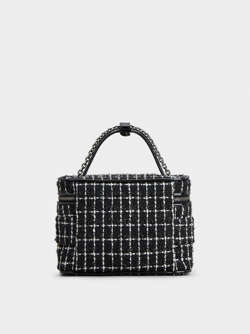 Vanity Très Vivier Micro Bag in tweed 5