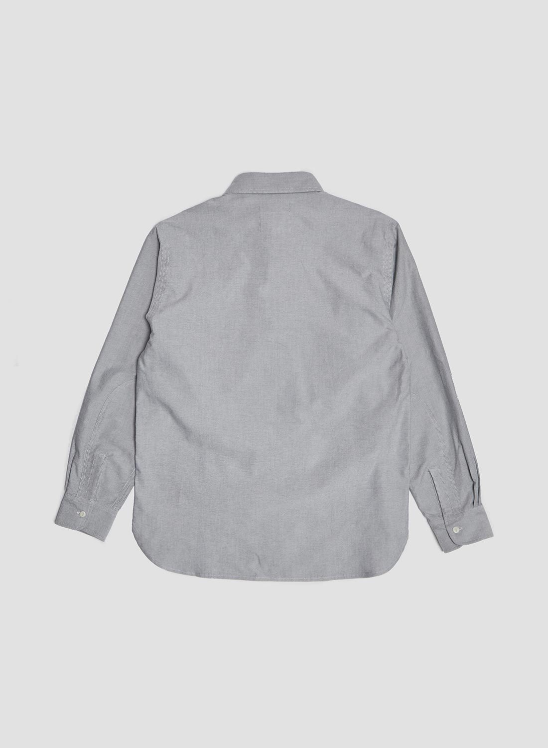 Utility Oxford Work Shirt in Grey - 5