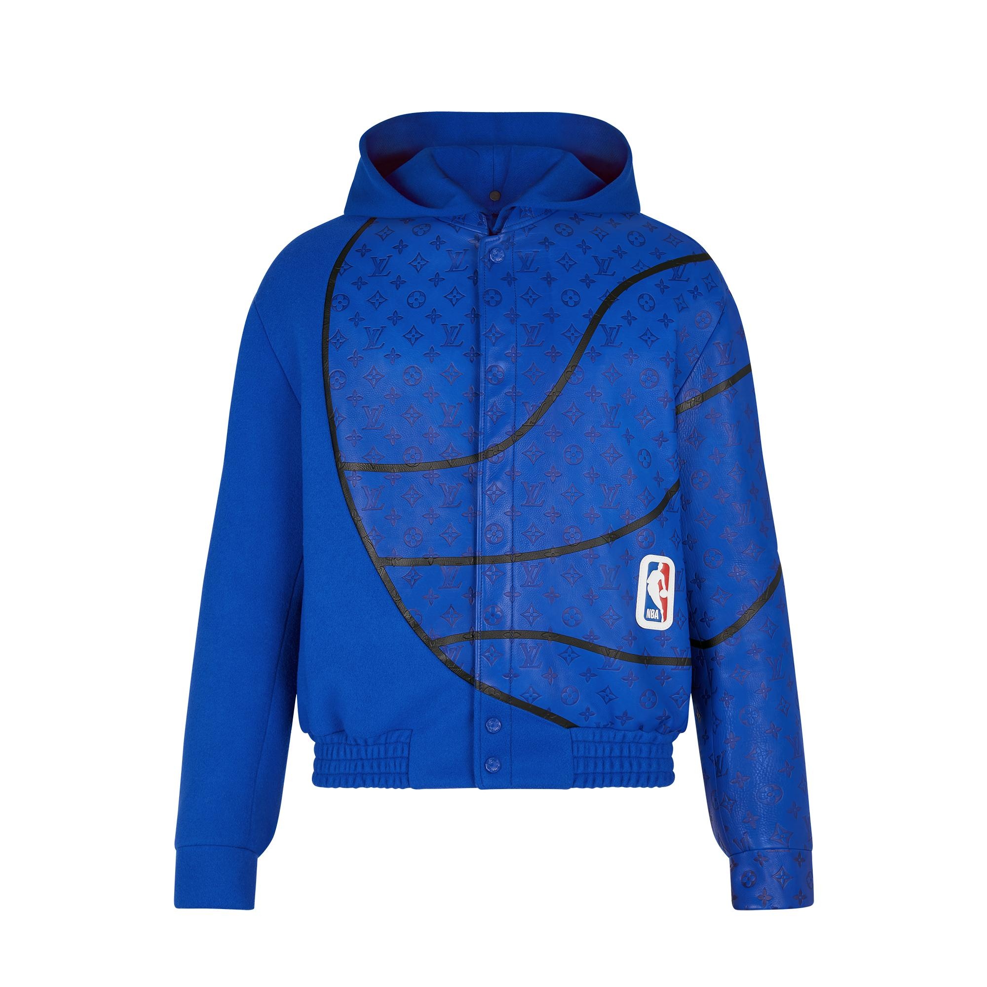 LVxNBA Player Leather Mix Jacket - 1